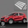 KIA Sportage..2017-2018 pillar post  W/MIRROR POST 8pcs