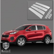 KIA Sportage..2017-2018 pillar post  W/MIRROR POST 8pcs